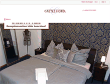 Tablet Screenshot of castlehotel-regensburg.de